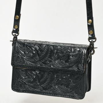 American Darling Small Crossbody Hand Tooled Genuine Leather Women Bag Western Handbag Purse